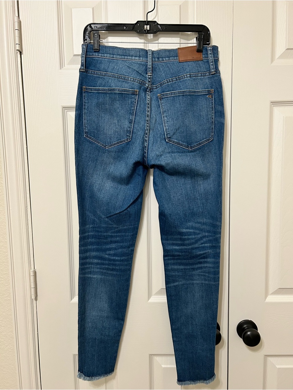 NEW Madewell 10" High Rise Skinny Jean Tulip-Hem somerset wash stretch denim 30 - Picture 4 of 12